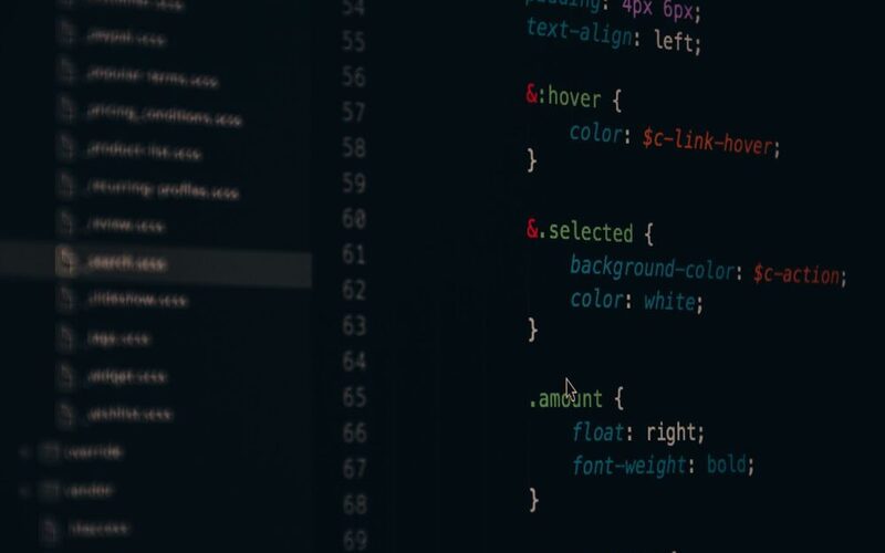 Source code in an editor — technical SEO audit